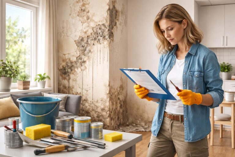 découvrez notre guide pratique en 5 étapes pour comprendre l'indemnisation des dégâts des eaux et réaliser vous-même les travaux nécessaires en toute sérénité.