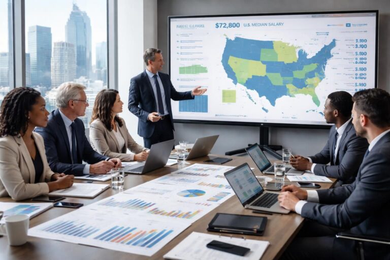 découvrez l'importance du salaire médian aux usa, un indicateur clé pour les économistes et décideurs dans l'analyse des tendances économiques et la prise de décisions éclairées.