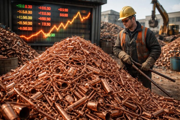découvrez les tendances actuelles des prix du cuivre chez un ferrailleur pour mieux vendre et acheter au meilleur prix.