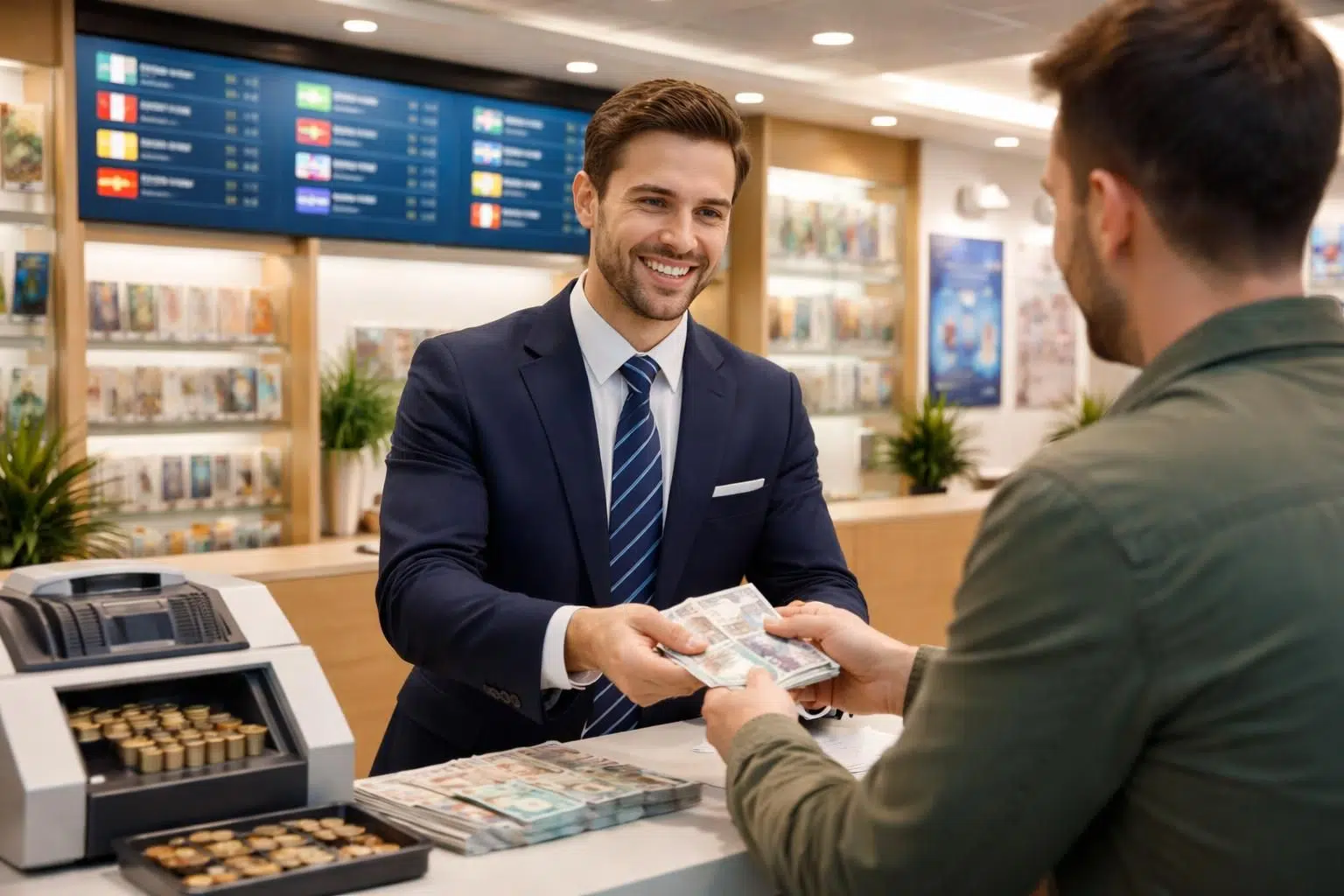 découvrez le fonctionnement d'un bureau de change et les services qu'il propose pour faciliter vos opérations de conversion de devises en toute sécurité.