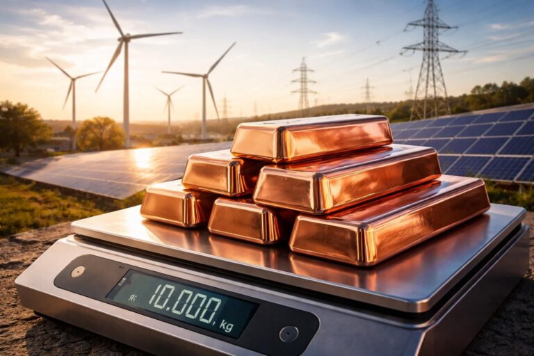 analyse des perspectives du prix du cuivre au kilogramme dans le contexte de la transition énergétique et de ses impacts sur les marchés.