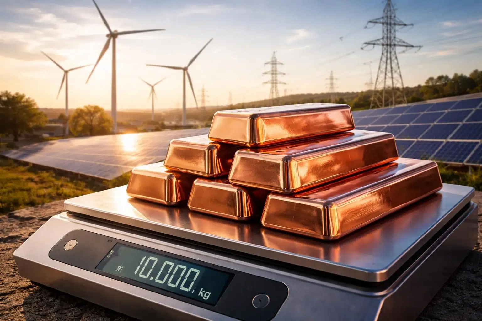 analyse des perspectives du prix du cuivre au kilogramme dans le contexte de la transition énergétique et de ses impacts sur les marchés.