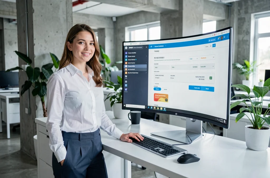 Courtière digitale Crédixia gérant des dossiers de crédit immobilier en ligne pour des clients dans l'Aude